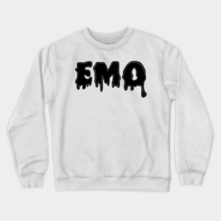 Dark grey outline EMO Crewneck Sweatshirt